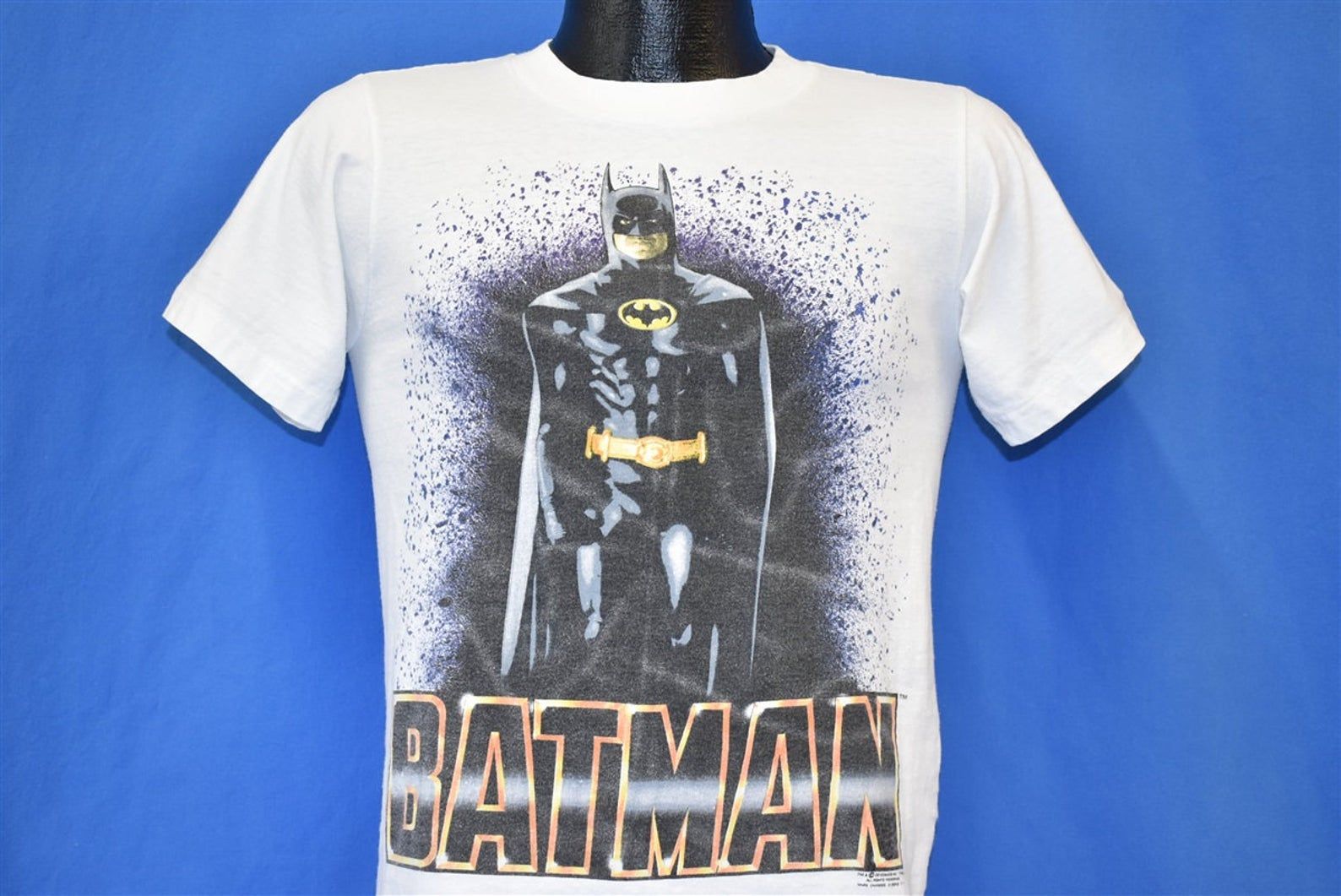 90S Batman Dc Comics Wayne Keaton Tim Burton 1989 Movie Vintage Tee T-Shirt S