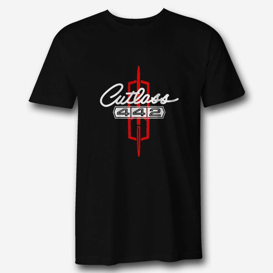 Cutlass 442 Oldsmobile Emblem Racing Vintage Apparel Logo T Shirt Men’s Street Wear