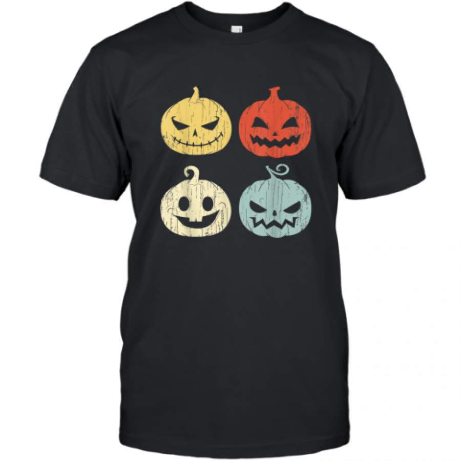 Vintage Halloween Pumpkin Shirt T-Shirt