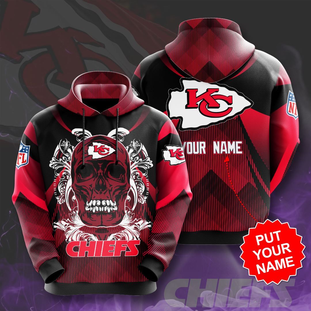 Personalized Kansas City Chiefs No935 Custom Hoodie 3D