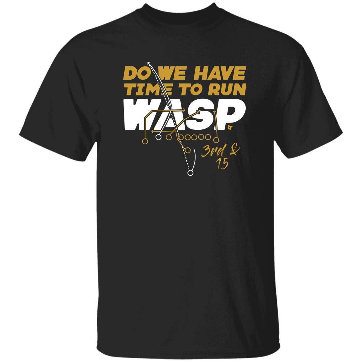 Chiefs Super Bowl Shirt Run Wasp Do We Have Time To Run Shirt Kansas City Football Fans Need This Wasp T Shirt Do We Have Time To Run Wasp 3Rd & 15 Shirt Red