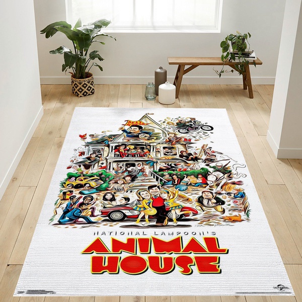 Animal House One Sheet Rug Bedroom Rug Home Decor Floor Decor