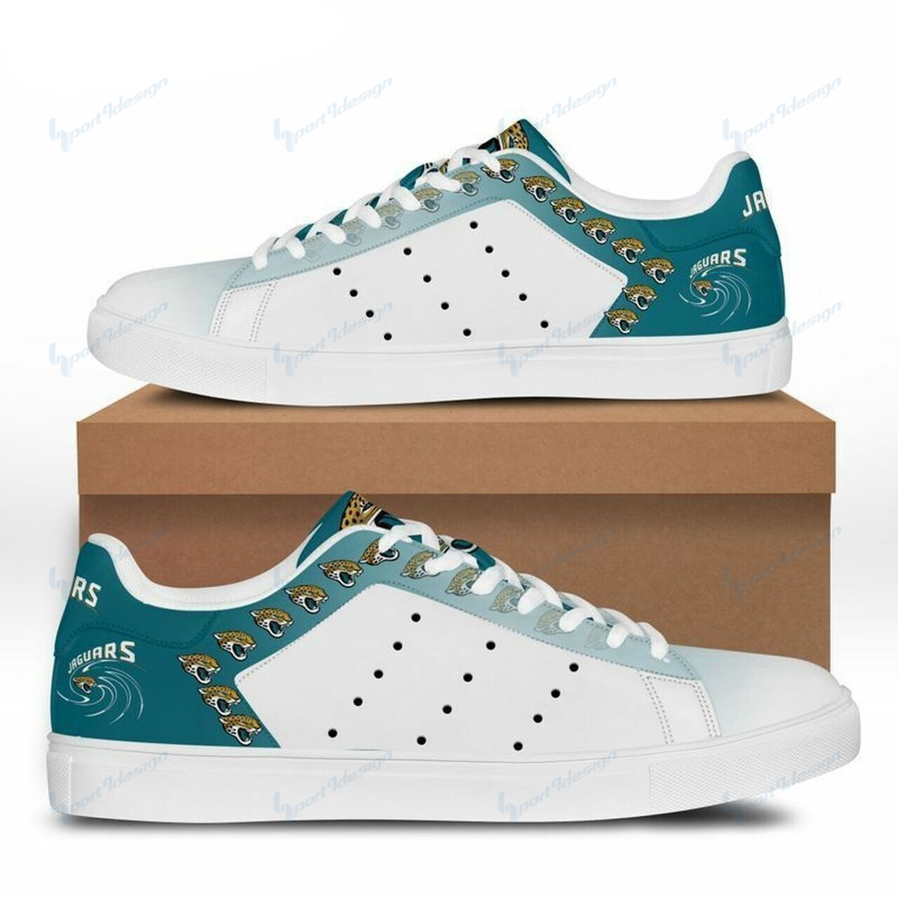 Jacksonville Jaguars Ss Custom Sneakers Bg77