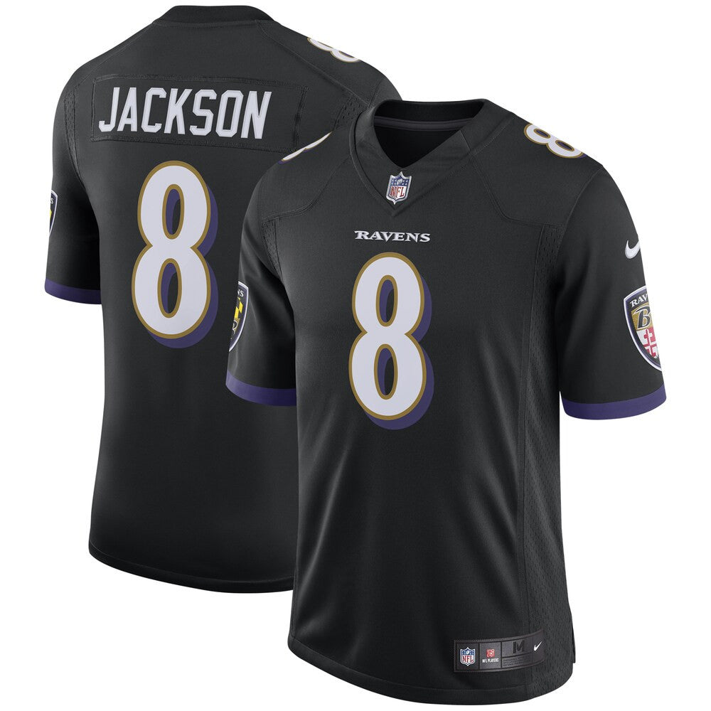 Men’S Baltimore Ravens Lamar Jackson Nike Black Speed Machine Limited ...