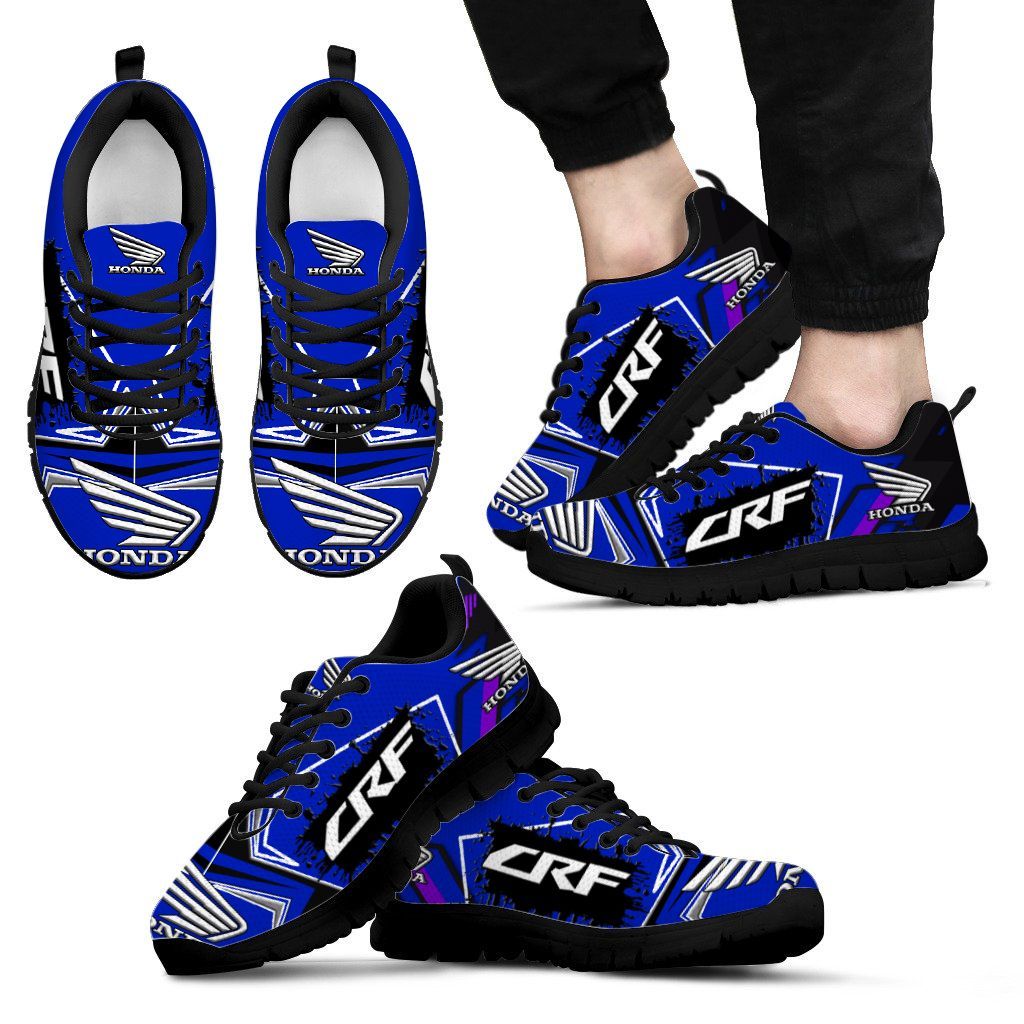 3D Printed Honda Crf Lph Sneakers Ver 1 For Men & Women (Blue)