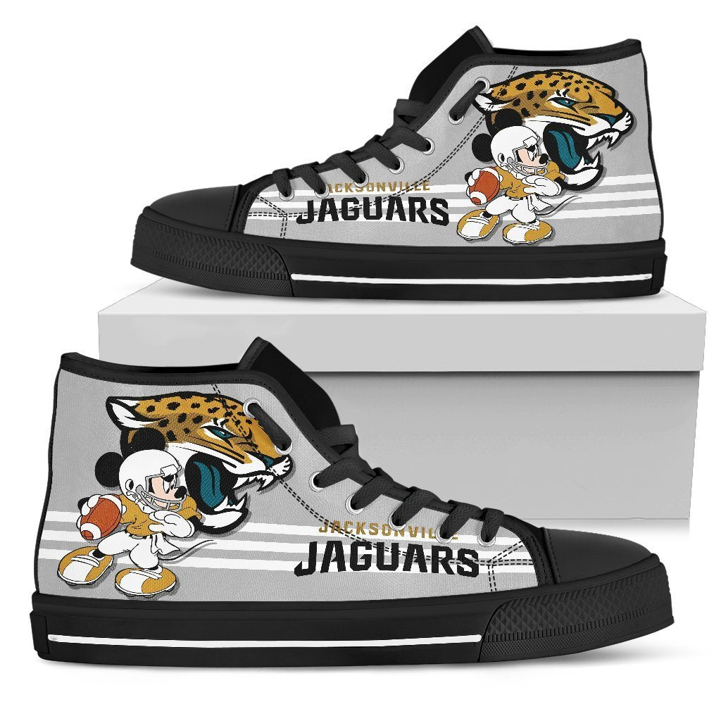 Jacksonville Jaguars Sneakers High Top Shoes Fan Gift Pt19