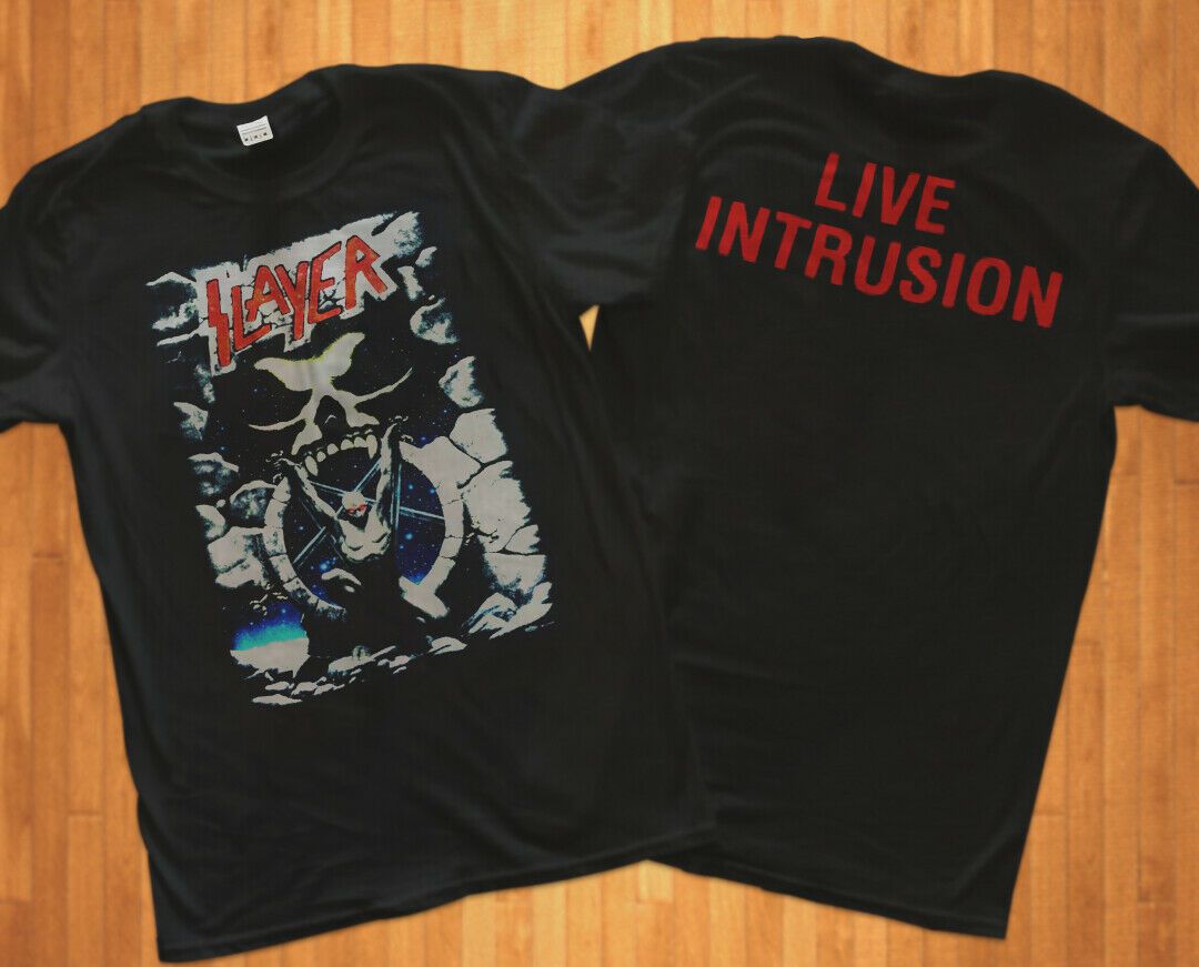 Vintage Slayer Shirt 1995 Live Intrusion Concert Shirt Band T shirt