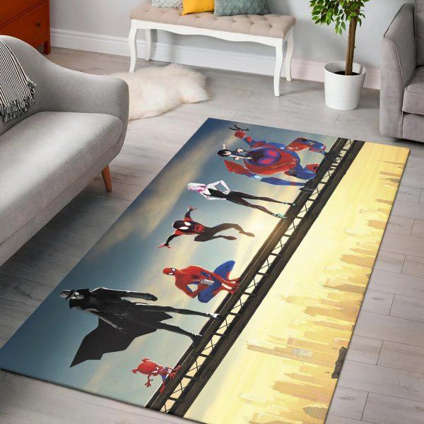 Into The Spider Verse Spider Man Peni Parker Home Decor Rectangle Area Rug
