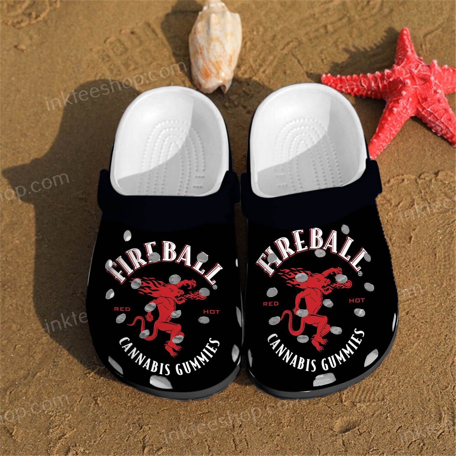 Fireball Cinnamon Whisky Crocs Clog  &hellip;