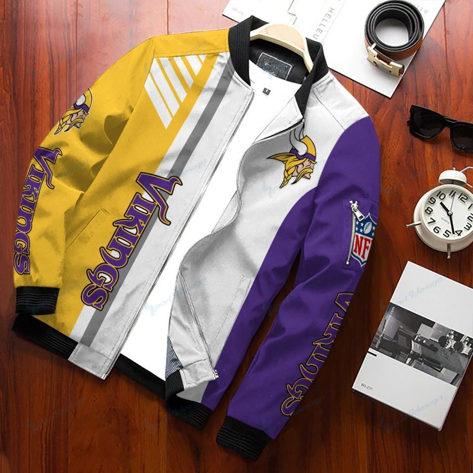 Minnesota Vikings Bomber Jacket 110