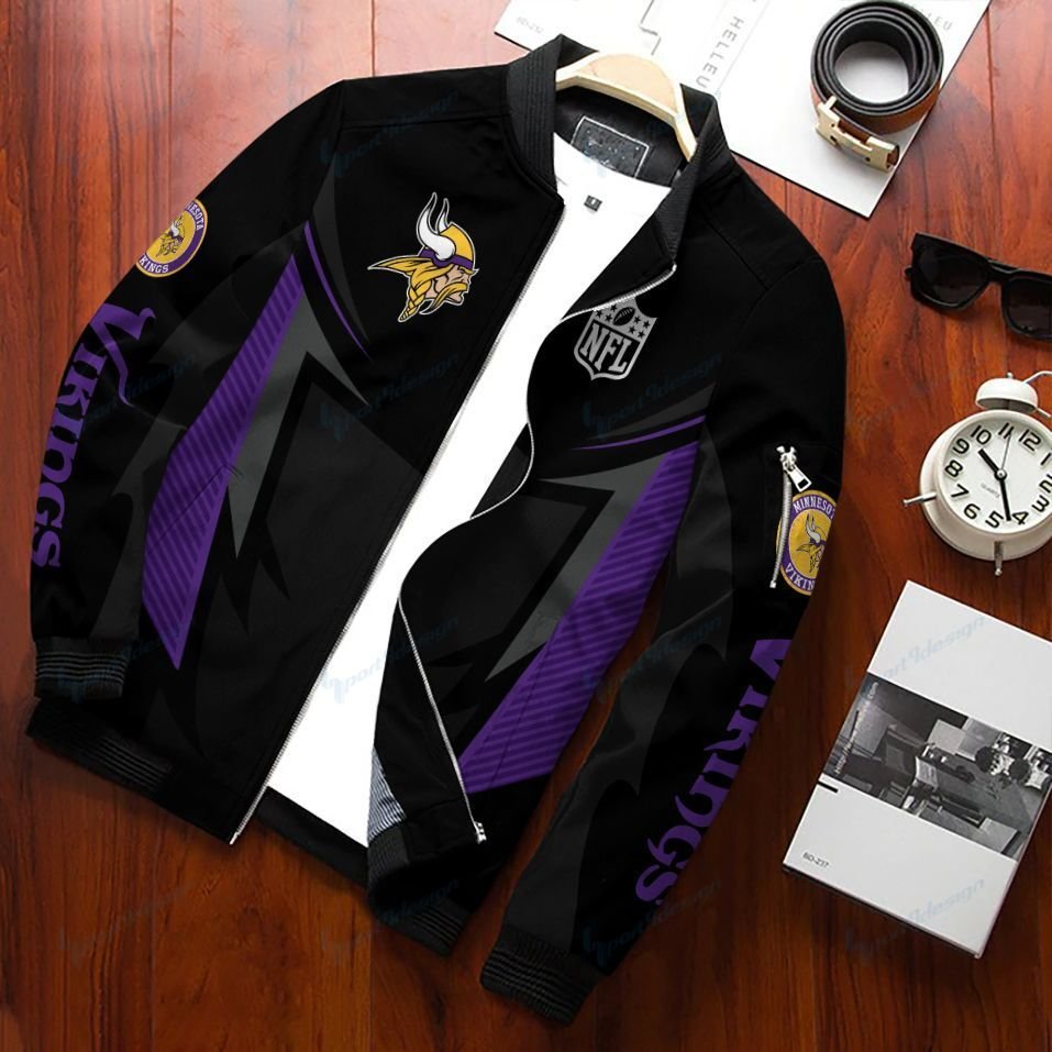 Minnesota Vikings Bomber Jacket 443