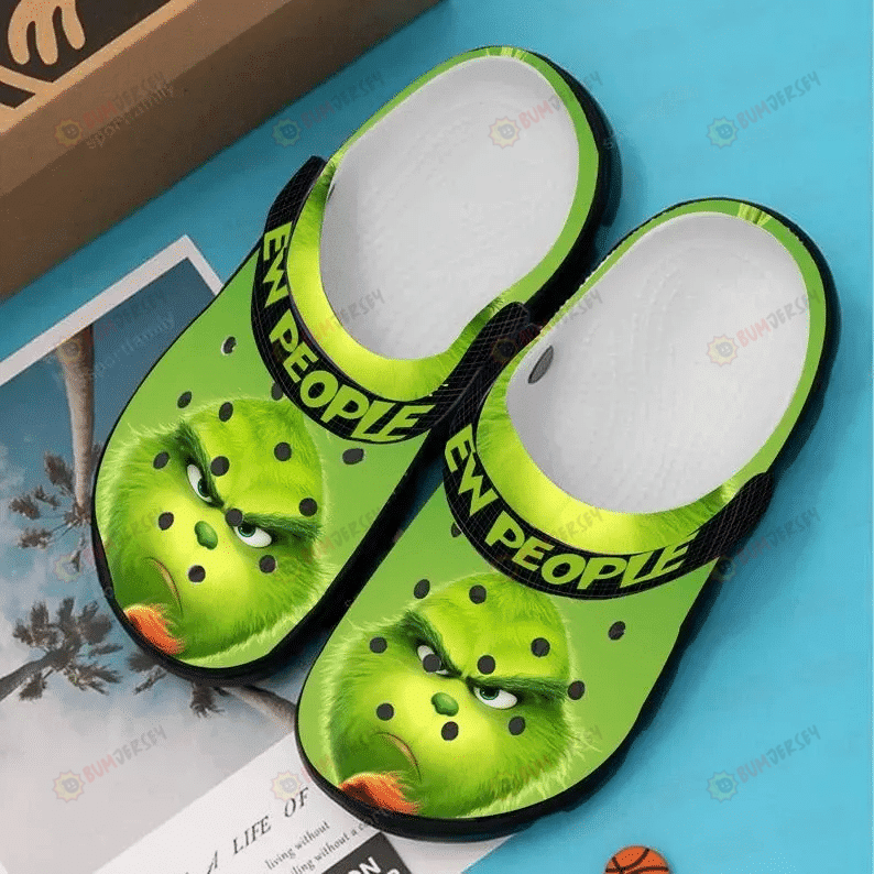 The Grinch Ew People Crocss Crocband Clog Comfortable Water Shoes – Aop Clog