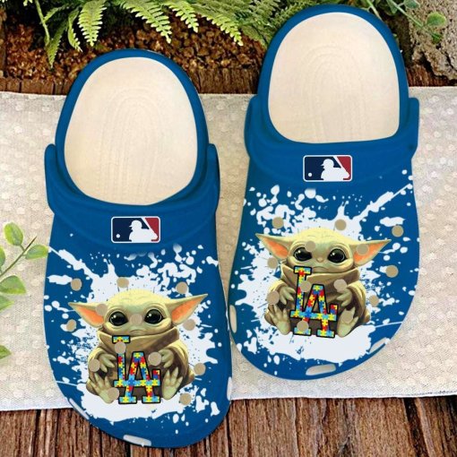 Buy Los Angeles Dodgers Personalized Name Clog Shoes