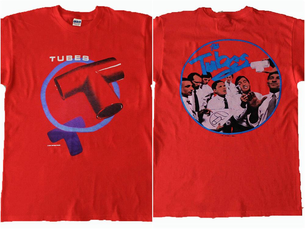 Vintage The Tubes 1981 Tour T Shirt  Unisex casual T-shirt