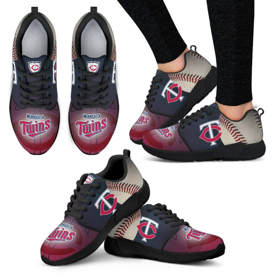 Awesome Minnesota Twins Running Sneakers For Baseball Fan