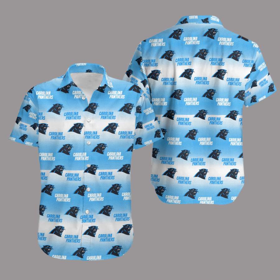 Carolina Panthers Retro AOP Hawaiian Shirt - Funnymugsandshirts Fashion