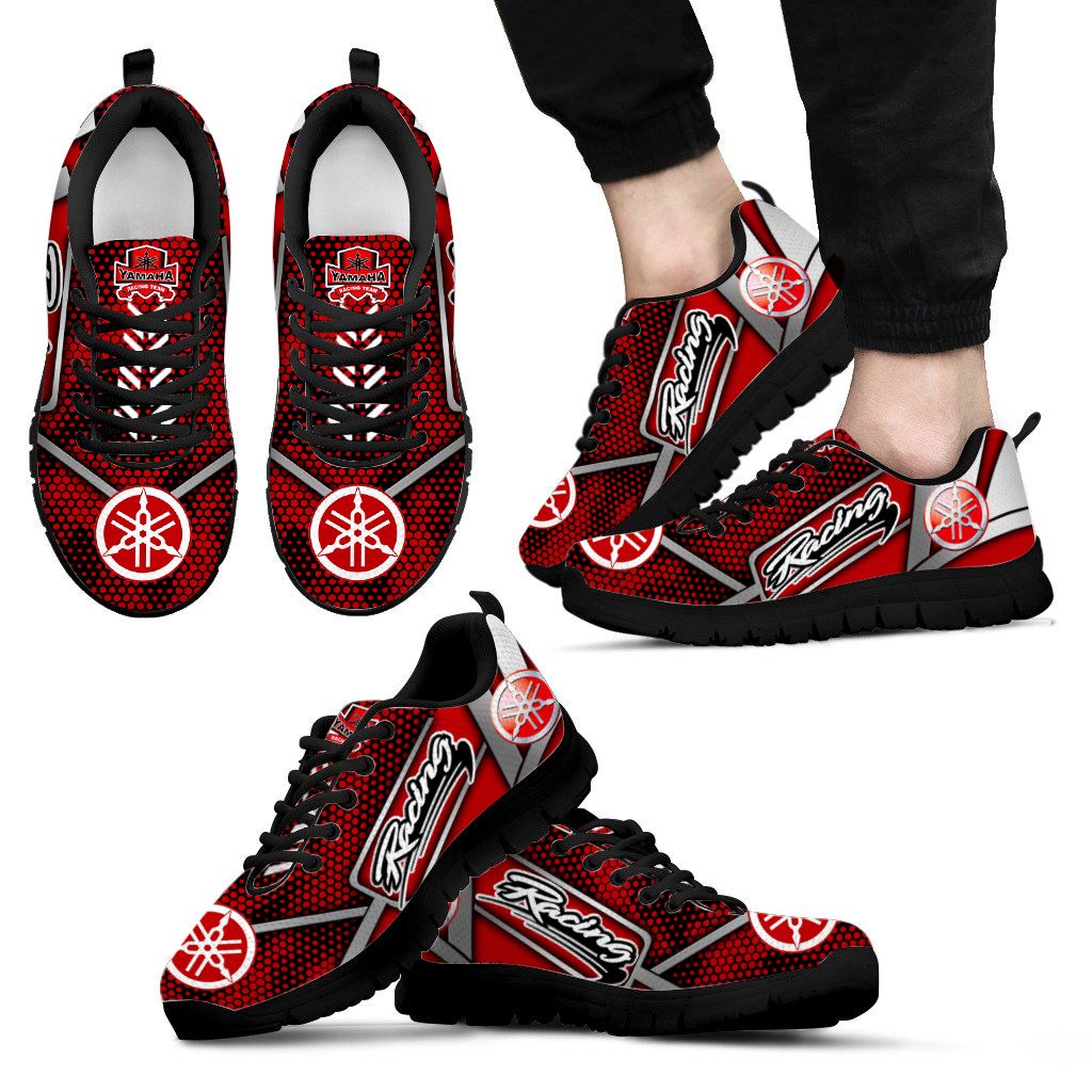 3D Printed Yamaha Racing AN-NH Sneakers Ver 1 For Men & Women (Red)