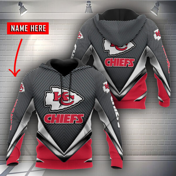 Kansas City Chiefs Personalized Hoodie Bg947