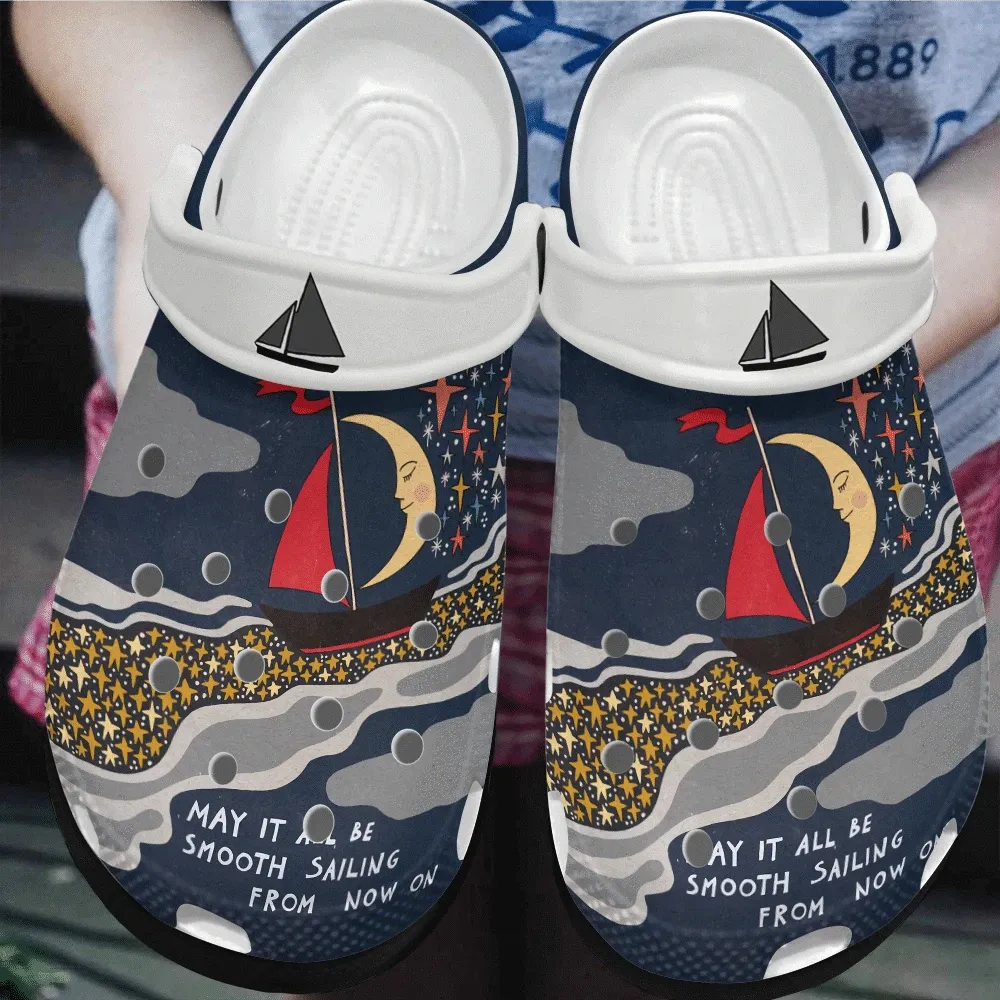 Sailing Personalized Clog Custom Cro &hellip;