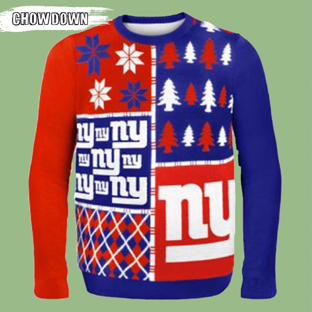 Pittsburgh Steelers New York Giants Gift For Fan Ugly Wool Sweater Christmas