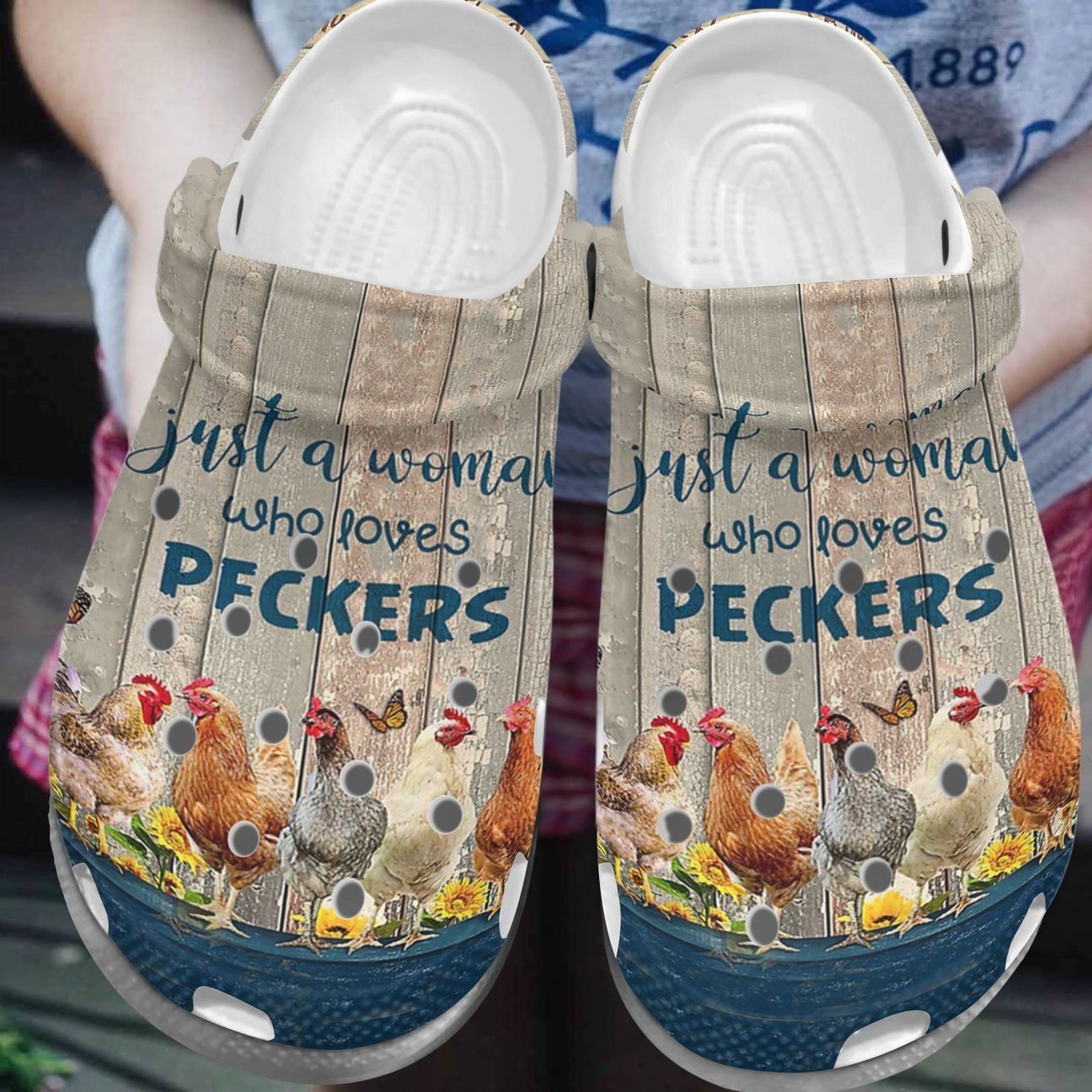 Chicken Personalize Clog Custom Croc &hellip;