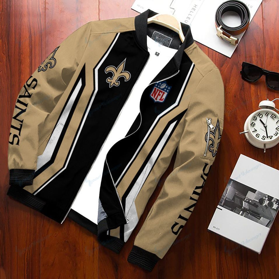 New Orleans Saints Bomber Jacket 060