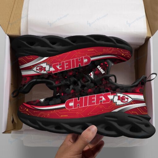 Kansas City Chiefs Personalized Yezy Running Sneakers 97