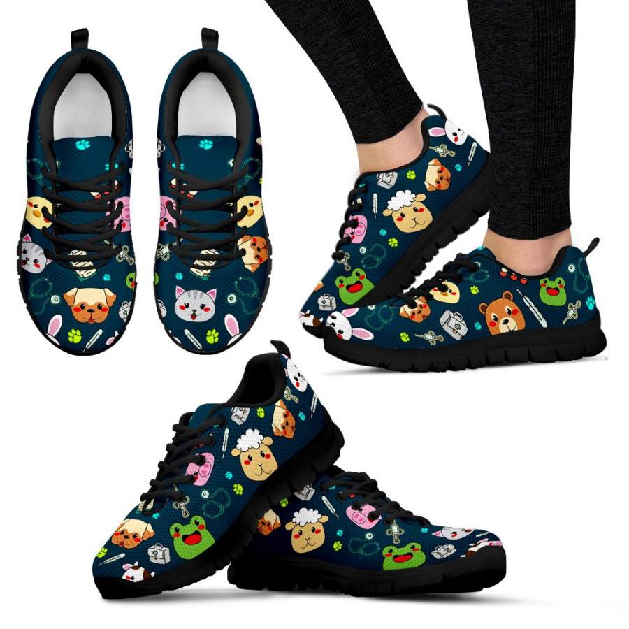 Cool Animals Cute Women’s Sneakers