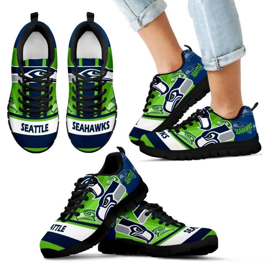 Three Impressing Point Of Logo Seattle Seahawks Sneakers