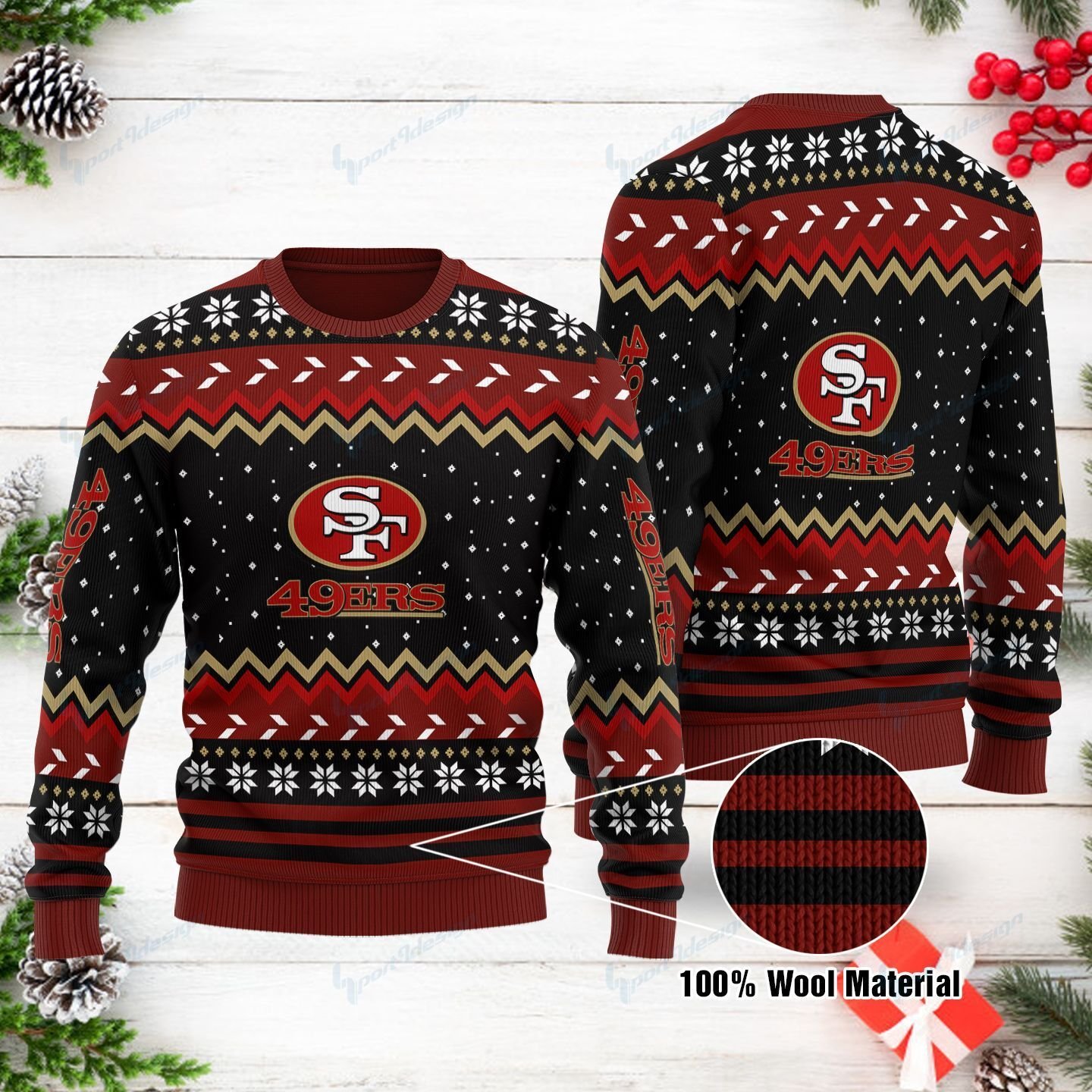 San Francisco 49ers Sweater 73 – Donelanetop Store