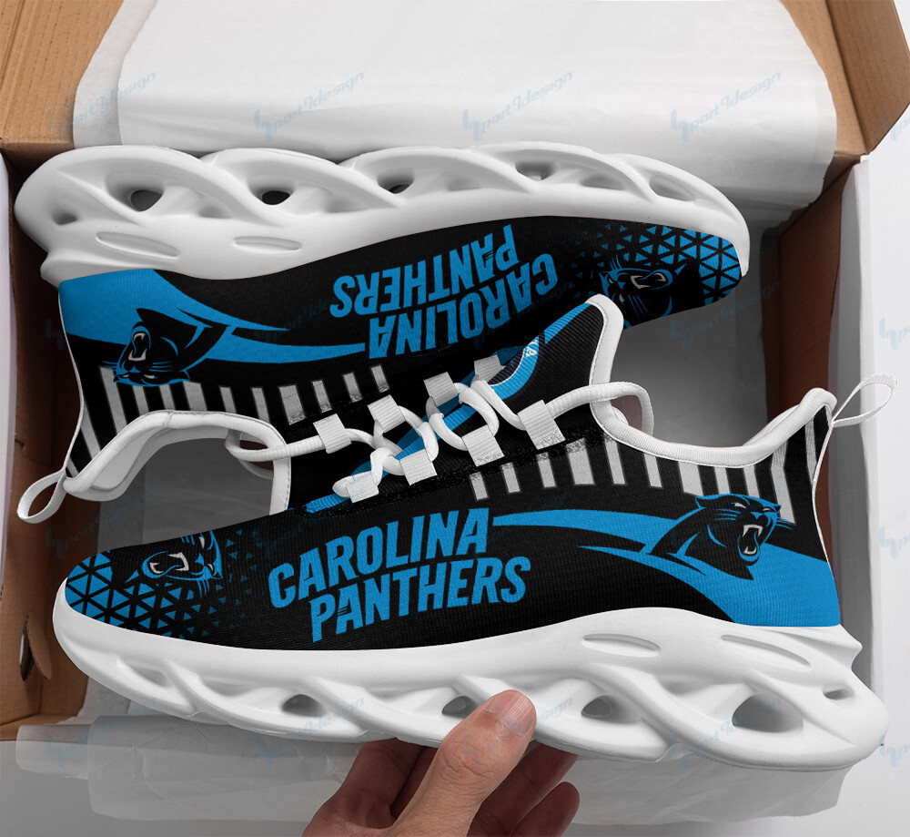 Carolina Panthers Yezy Running Sneakers Bg560