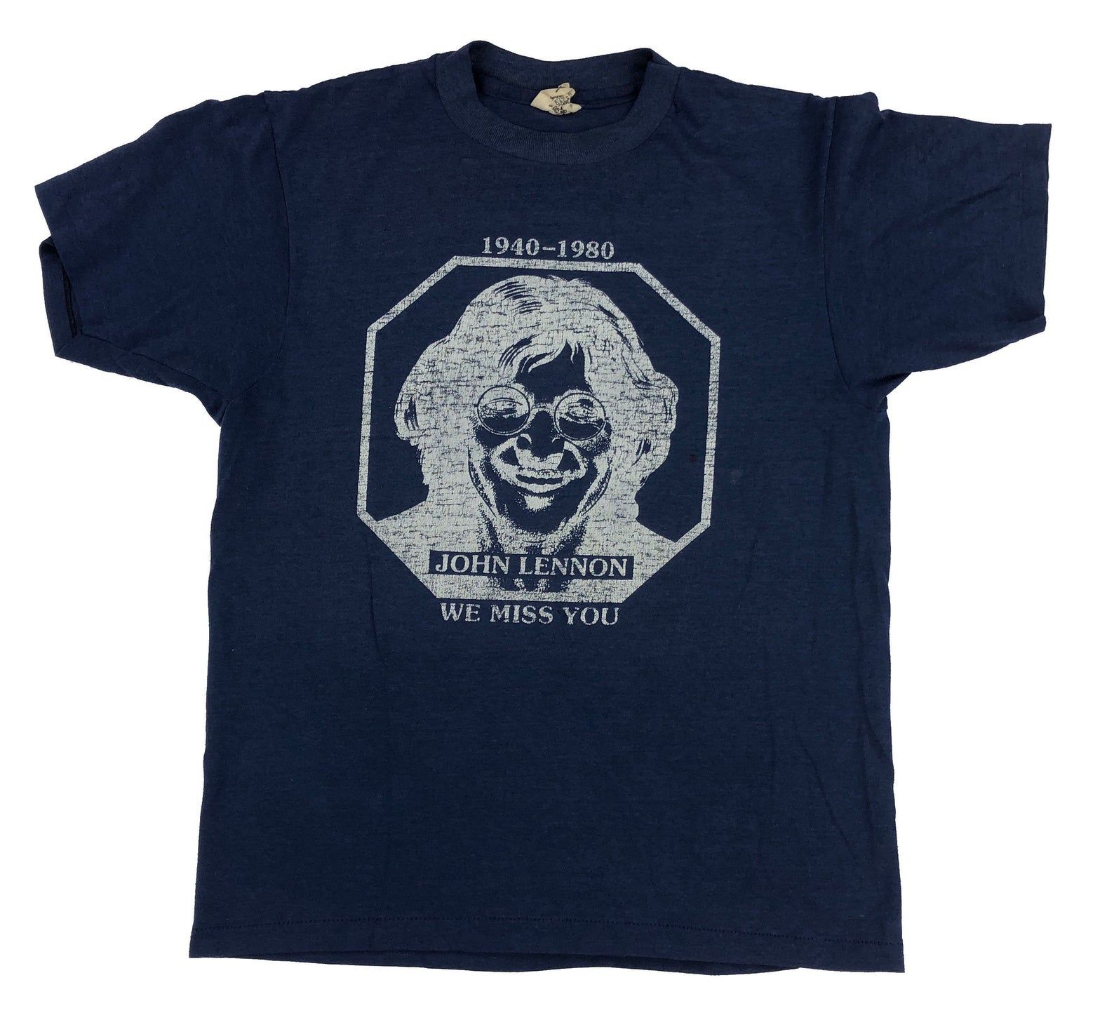 Vintage John Lennon We Miss You T-shirt