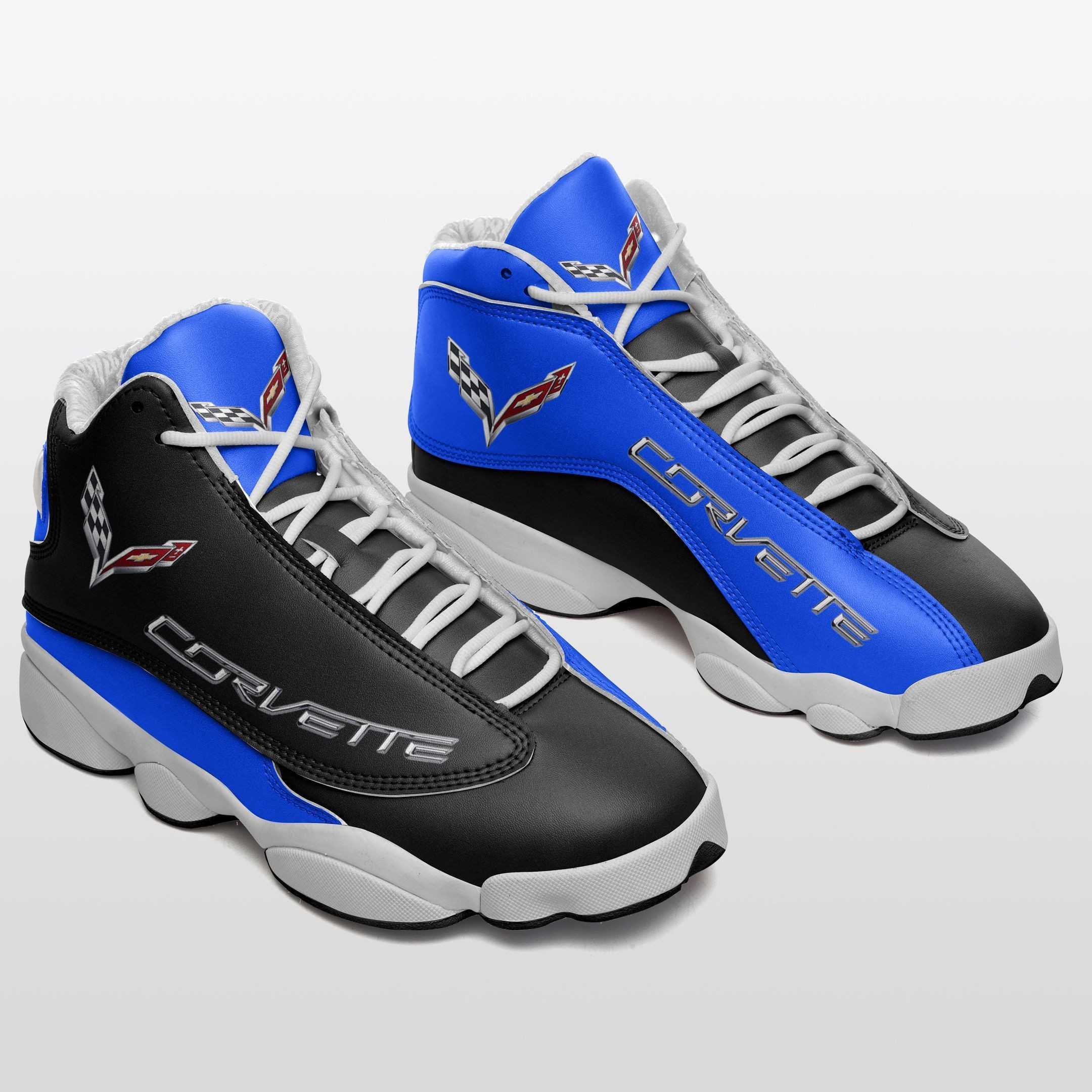 Chevrolet Corvette  Air Jd13 Shoes Ver1 (Blue)