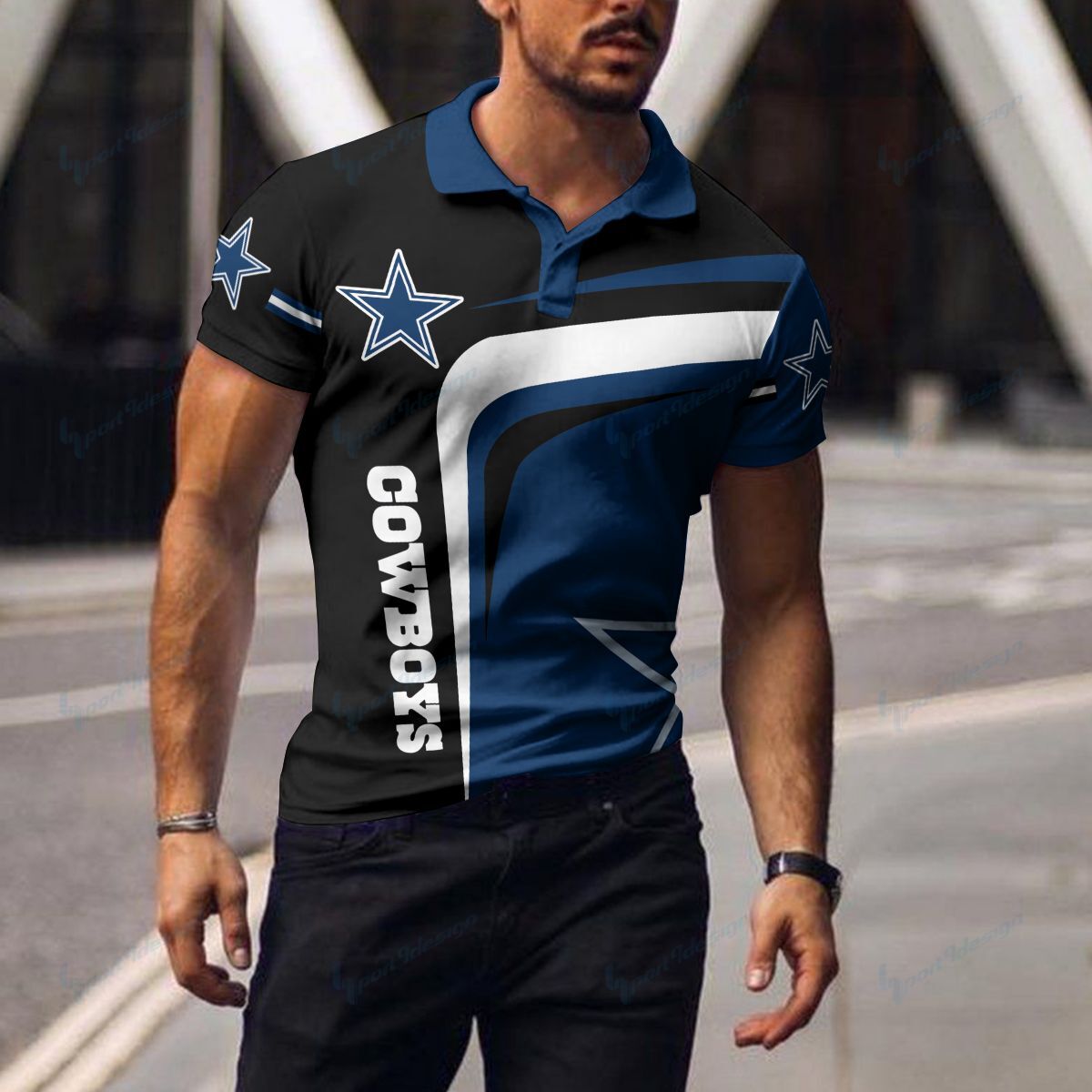 Dallas Cowboys Polo T-shirt 029