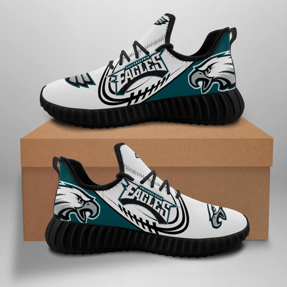 Philadelphia Eagles Sneakers Big Logo Yeezy Shoessport