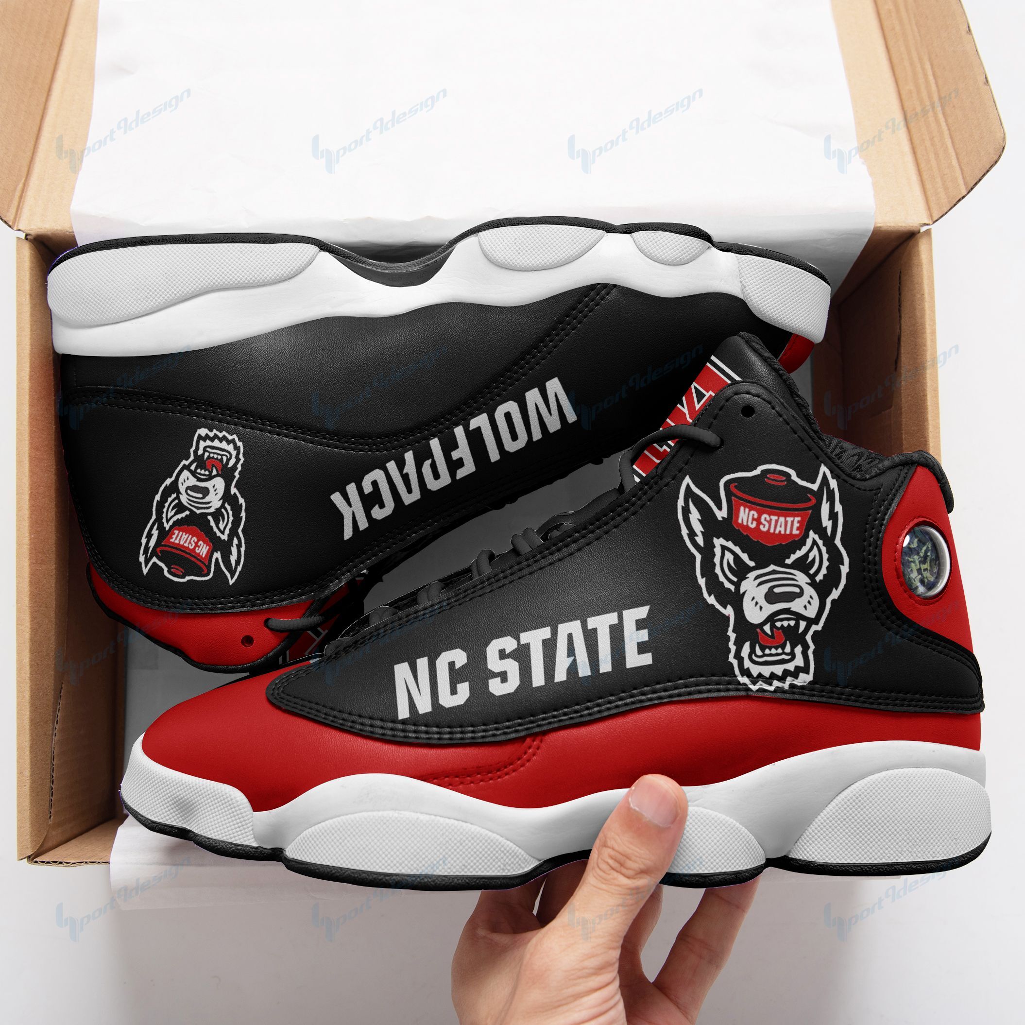 NC State Wolfpack AJD13 Sneakers 896