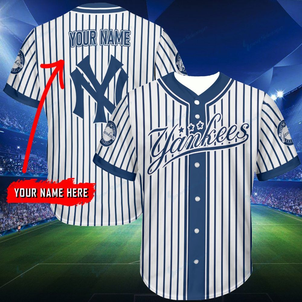 New York Yankees Personalized Baseball Jersey 279