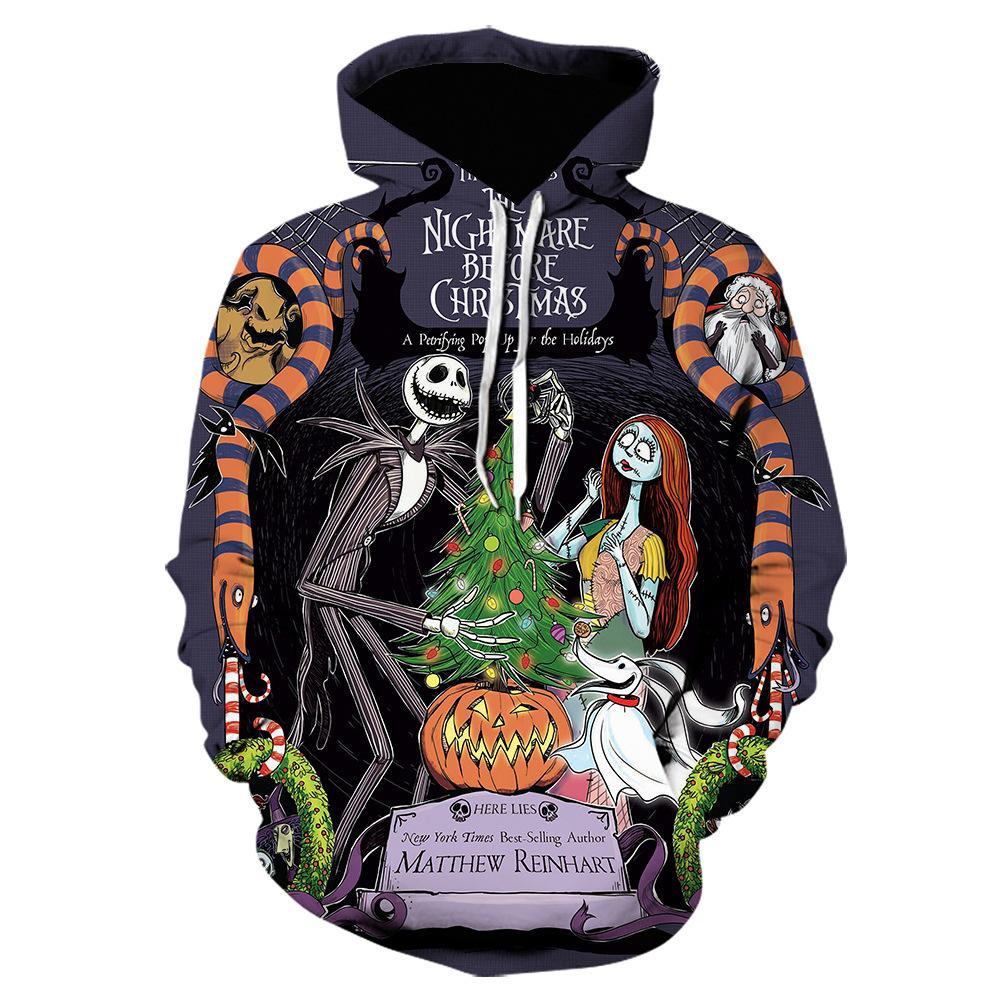 The Nightmare Before Christmas Hoodie – 3D Print Sweatshirt