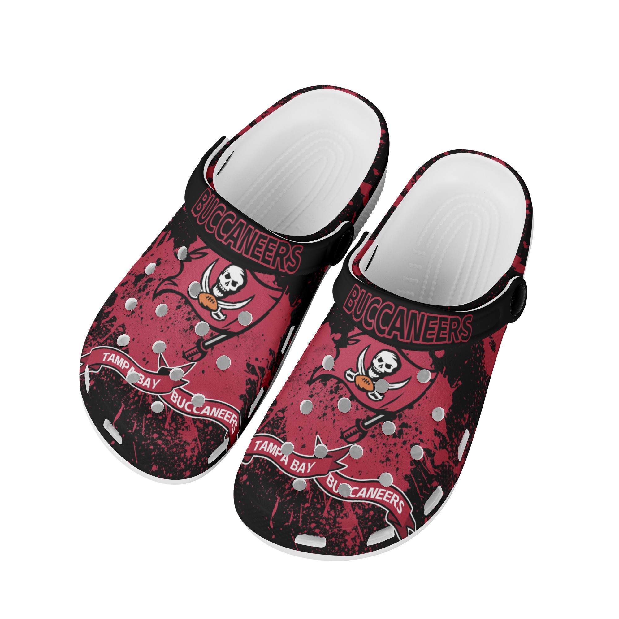 Tampa Bay Buccaneers Shoes Cute Style#2 Crocs Shoes For Fans