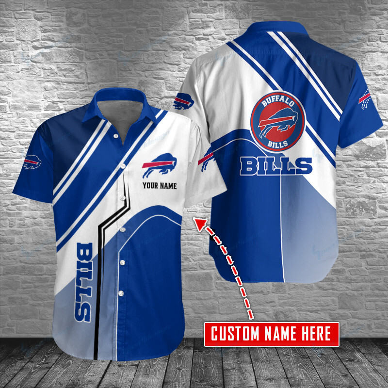 Buffalo Bills Personalized Button Shirts Bg394