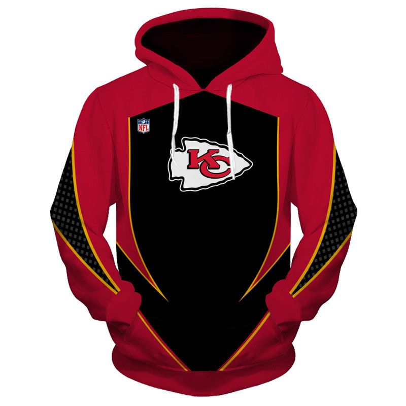 Kansas City Chiefs Sweatshirt Men’s 3D Digital Printing Hoodie