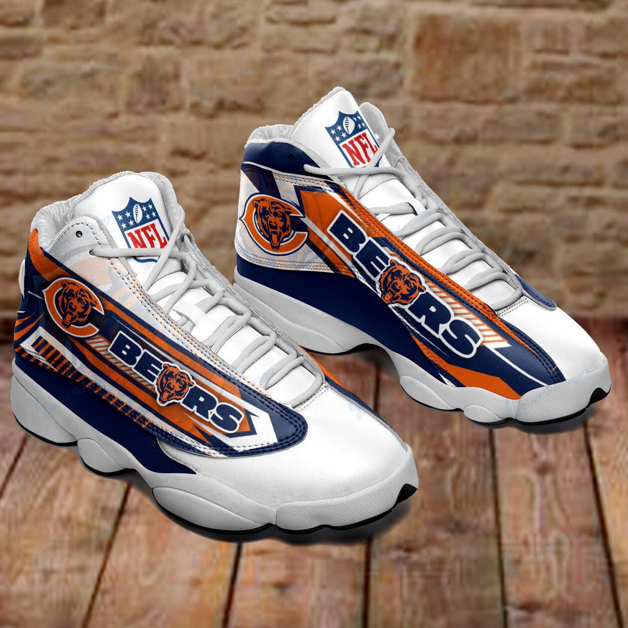 Chicago Bears Ajd13 Sneakers Bg66