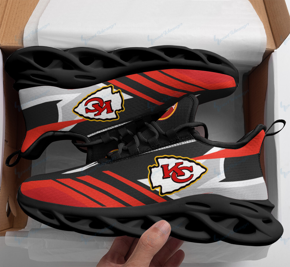 Kansas City Chiefs Yezy Running Sneakers Bg337