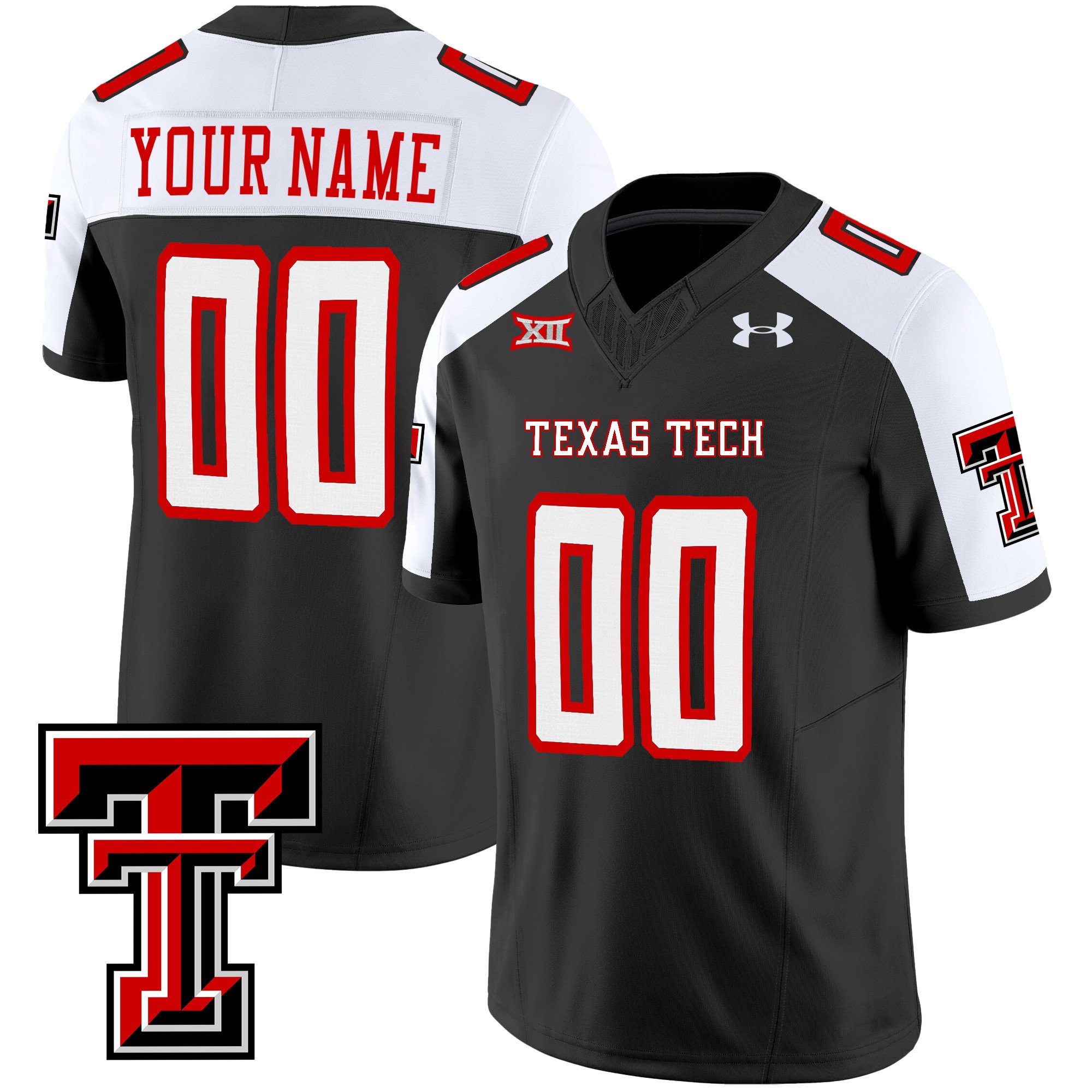 Texas Tech Red Raiders Vapor Limited Custom Jersey – All Stitched