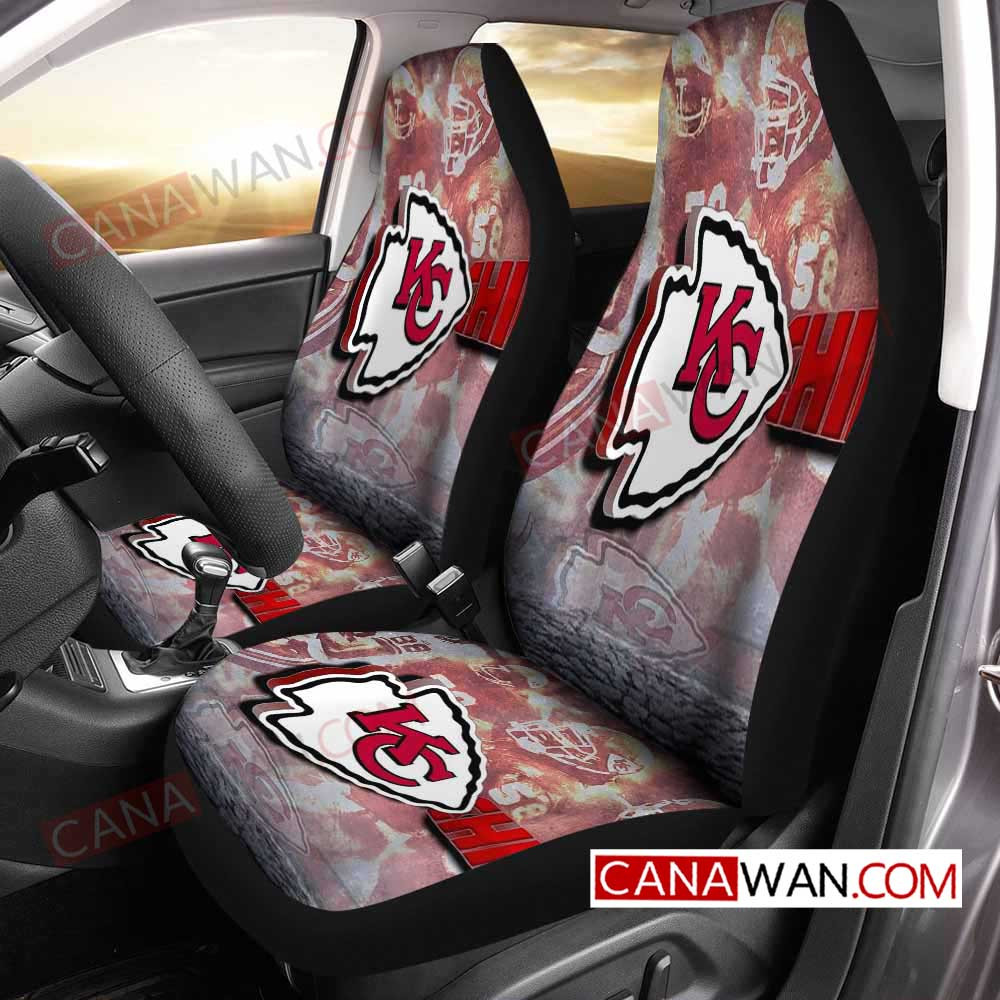 Kansas City Chiefs Style132 3D Customized Personalized Car Seat Cover