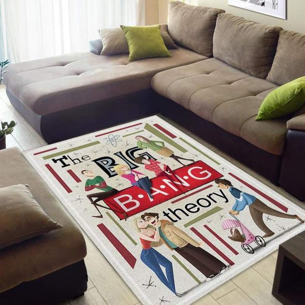 2020 The big bang theory Rug – HOME DECOR – BEDROOM LIVING ROOM DECOR