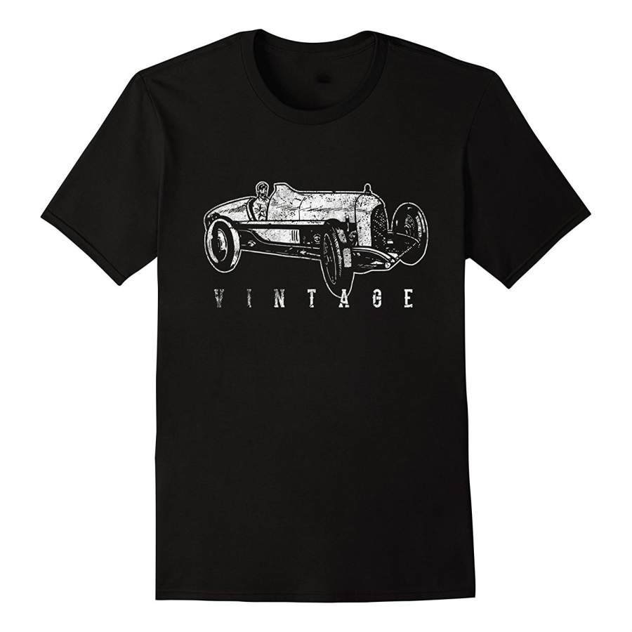 Vintage Racer Speed King Racing Car Mens T-Shirt Fashion Cotton Tops Size S-3XL