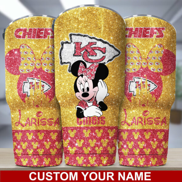 Kansas City Chiefs Personalized Tumbler Bg389