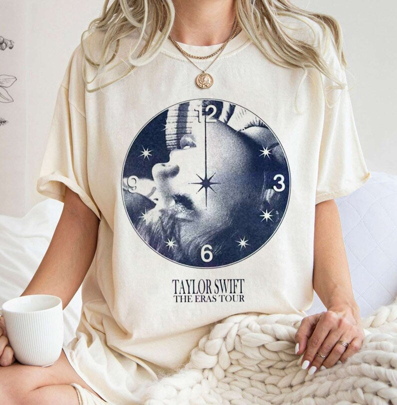 Vintage Time To We Met The Eras Tour Shirt, Taylor Swift Shirt, Ts Eras Tour Shirt, Taylor Swift Albums Shirt, Shirt For Fan