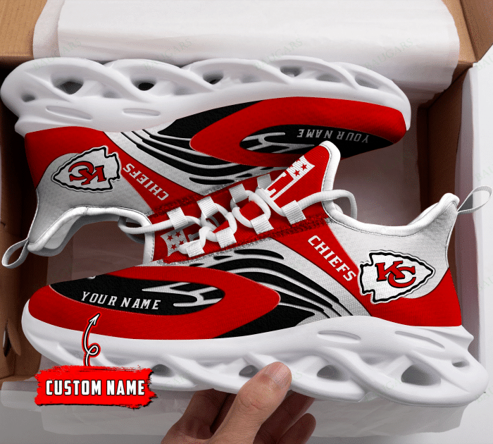 Kansas City Chiefs Yezy Running Sneakers Art 287